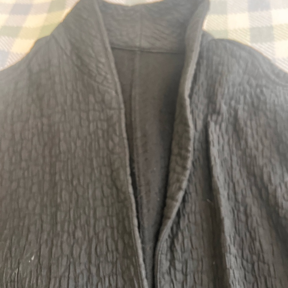 Jill McGowen Black Button-Up Coat - Picture 7 of 12